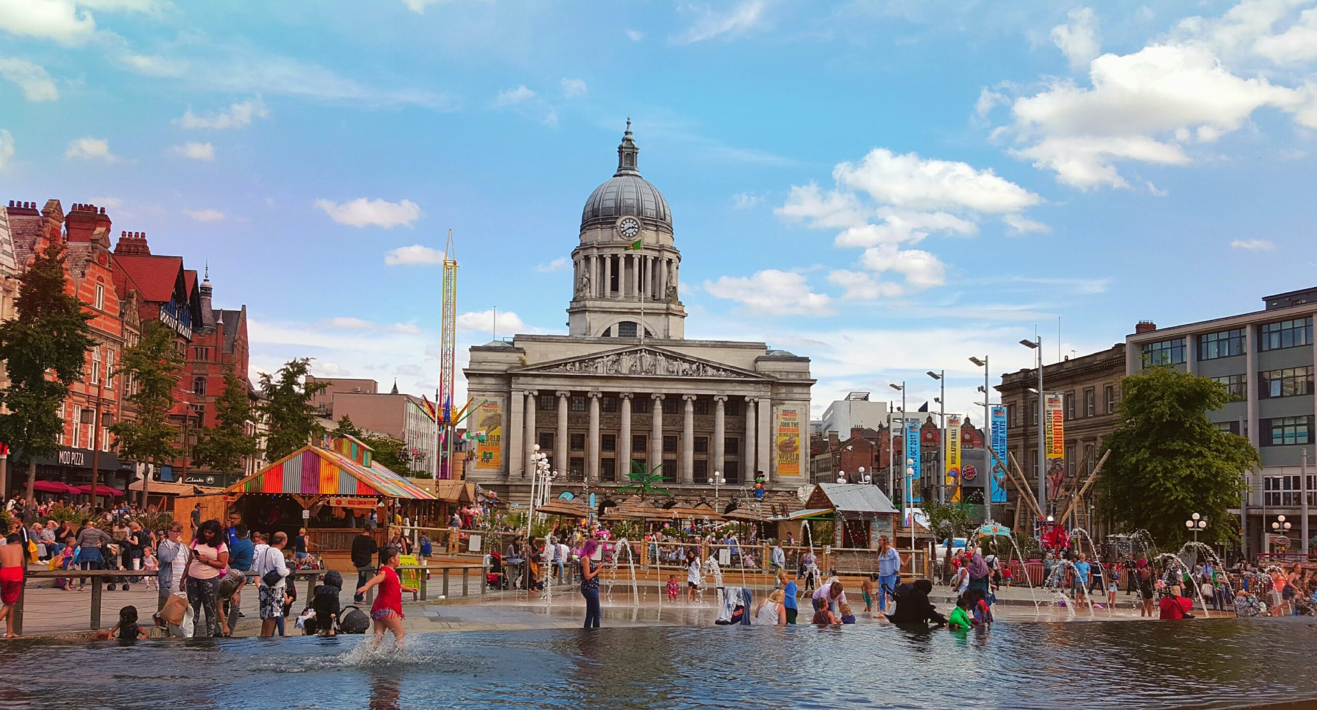 Nottingham en Angleterre