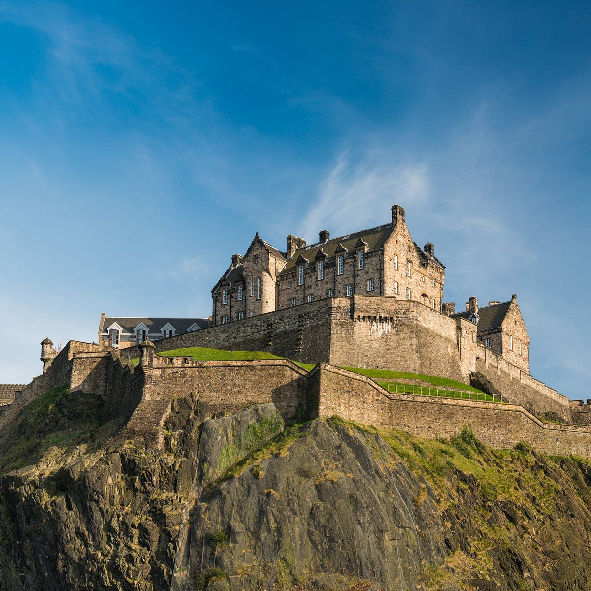 Edinburgh Castle en Écosse