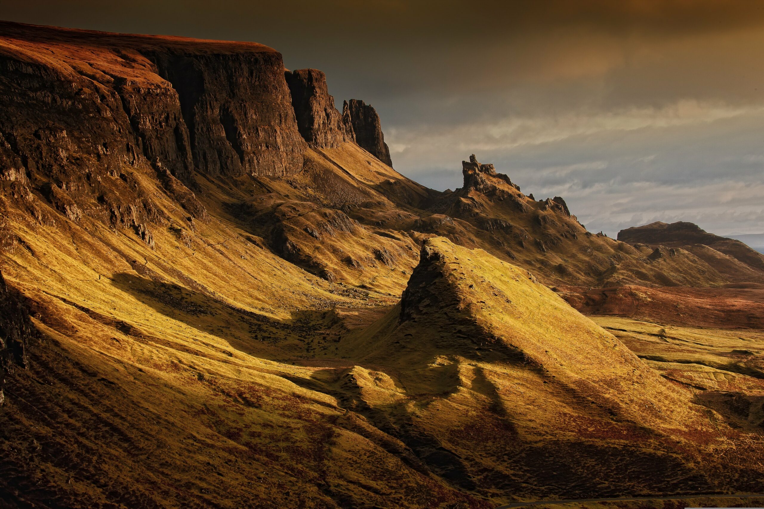 Paysage de montagne en Écosse