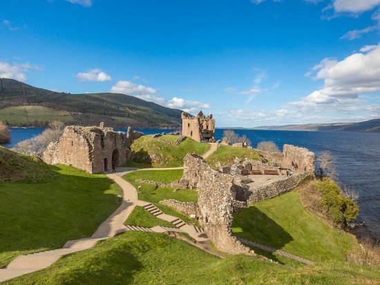 Urquhart Castle en Écosse
